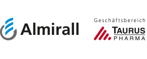 Almirall - Geschächftsstelle Turus Pharma Logo